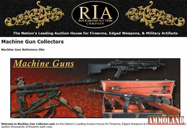 RIA Machine Gun Collector