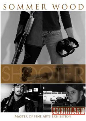 Sommer Wood's MFA Photography Exhibition entitled Shooter