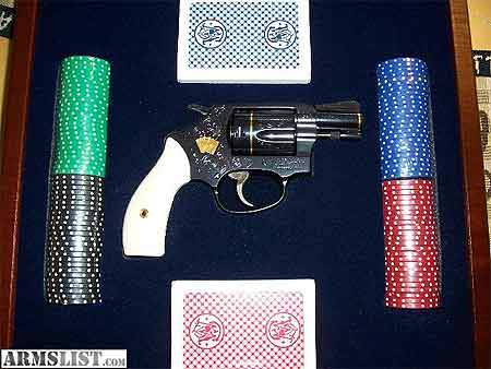 Texas hold em model Smith and Wesson 38 cal revolver