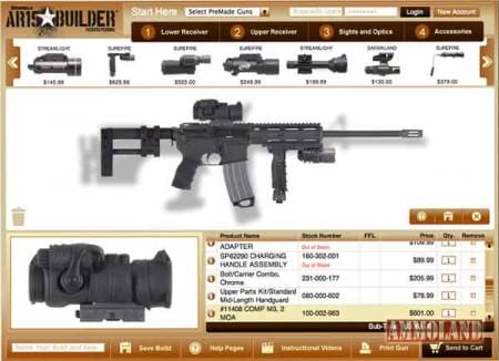 ar15builder screenshot