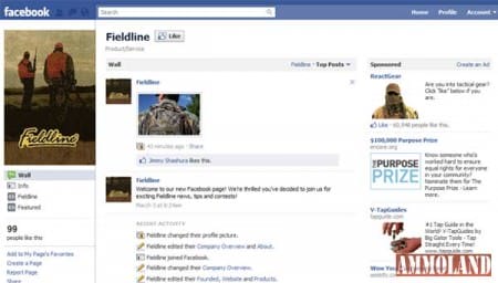 Fieldline's Facebook Page