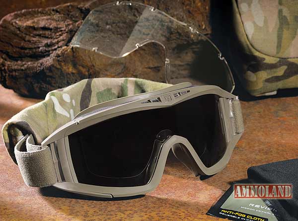 Revision Tan 499 Desert Locust Goggle Kit