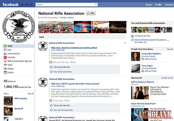 NRA Facebook Page