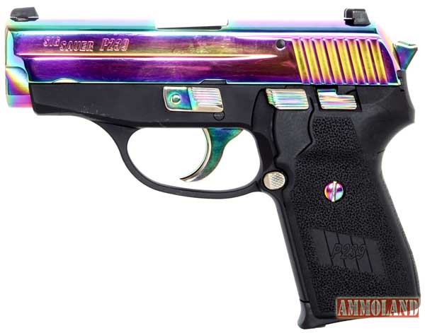 SIG SAUER Rainbow Titanium Finish P239 Pistol