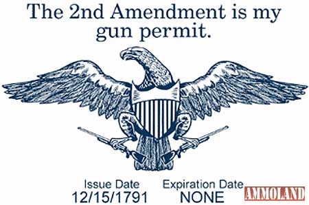 2nd amendment is my permit