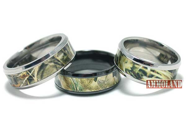 Titanium Buzz Realtree Camo Rings