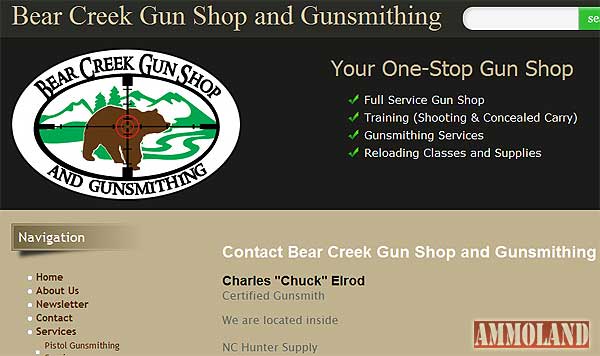 Bear Creek Gun Shop and Gunsmithing Bear Creek Gun Shop and Gunsmithing