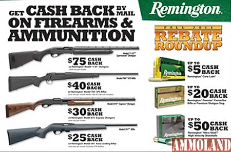 Remington 2011 Fall Rebate Roundup Program