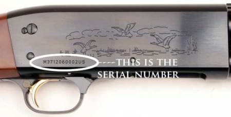 Firearms Serial Numbers