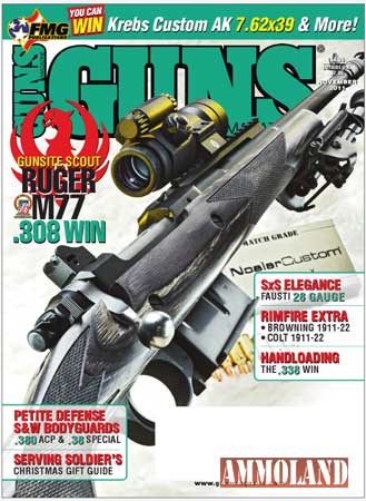 GUNS Magazine Nov. Issue Reviews Award-Winning Scout Rifle, A Fresh Batch Of 1911s And More