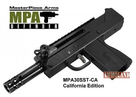 MasterPiece Arms Defender Pistol California Compliant