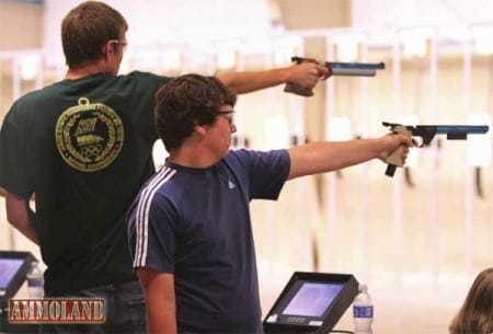 Progressive Position Pistol Shooting