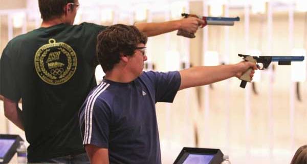 Progressive Position Pistol Shooting