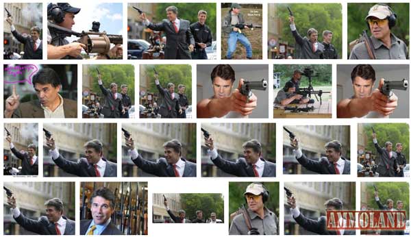 Rick Perry with GUns