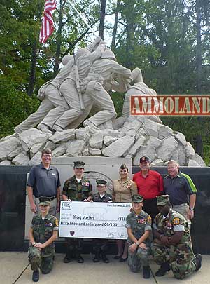 GLOCK, Inc. Donates $75,000 at 2011 Modern Day Marine