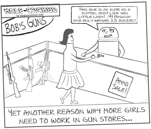 Why more women need to work in gun stores