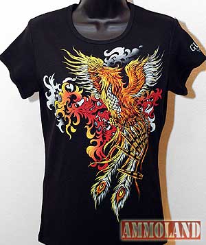 Gun Goddess Phoenix Firepower T-Shirt