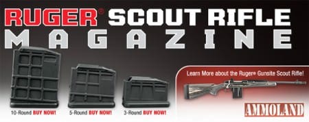 Ruger Gunsite Scout Rifle Polymer Magazines