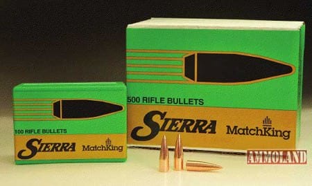 Sierra Bullet 30 Caliber 125 grain HP MatchKing