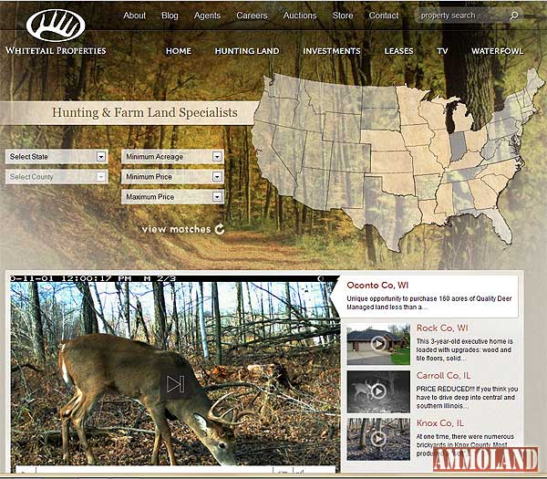 Whitetail Properties Website