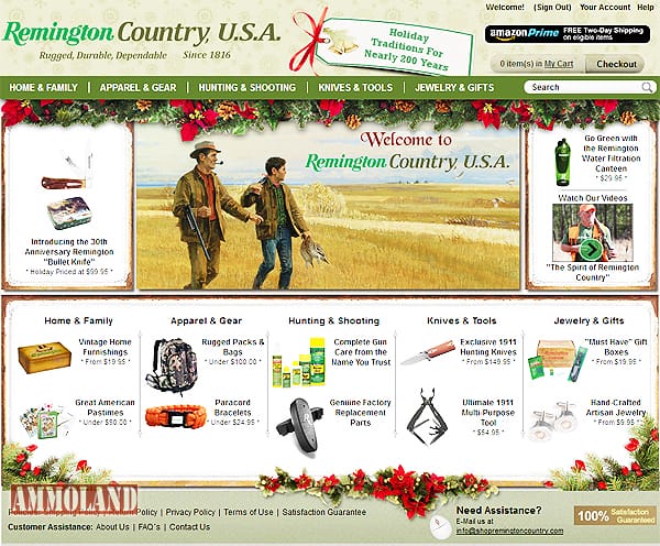 Remington Arms Online Store