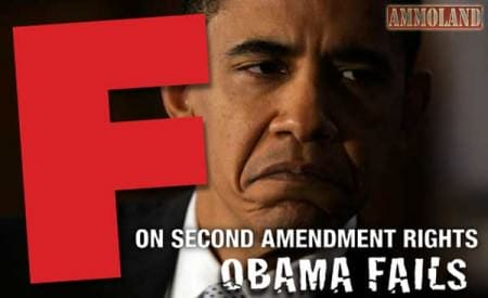 Obama Fails on the Second Amendment