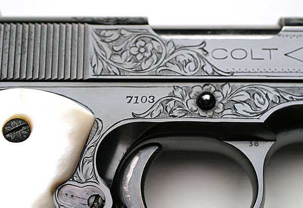 colt gun engraving