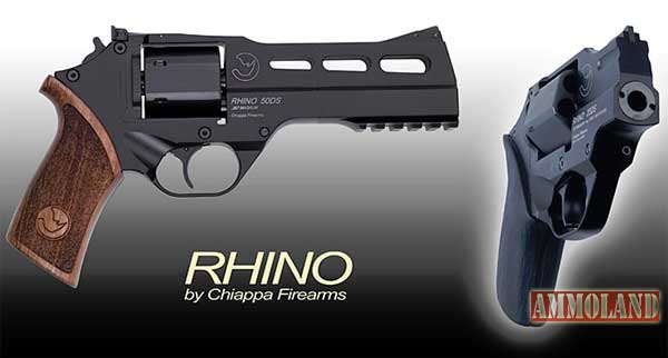 Chiappa Firearm's Rhino Six Inch Blued Revolver in Rimless .40 Caliber