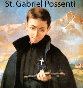 St. Gabriel Possenti the Gun Saint