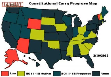 Constitutional Carry Progress Map