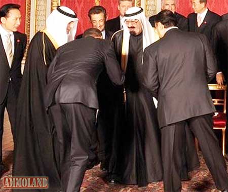 Obama bowed to the King of Saudi Arabia