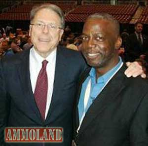 The NRA's Wayne Lapierre and Rick Ector