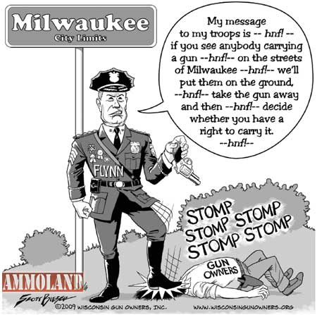 Milwaukee PD Targets Lawful Concealed Carry Holders & Demands Law Change