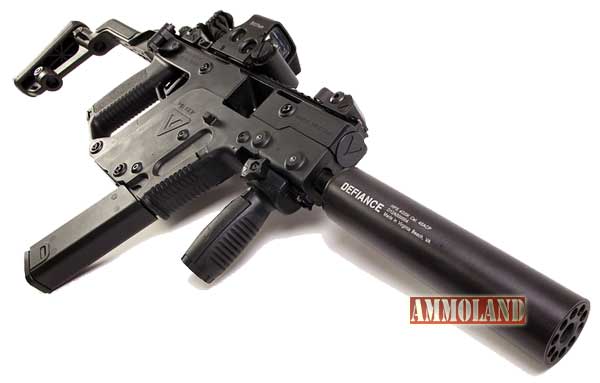 Defiance's Precision Silencer For KRISS Vector Firearms