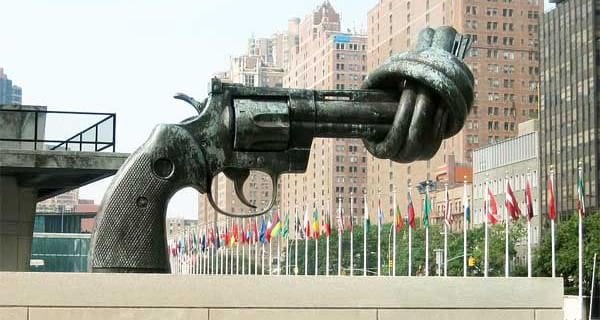 United Nations War on Guns Monument