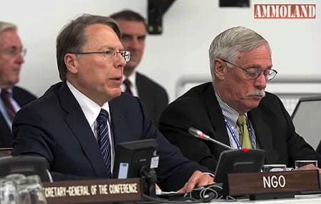 Wayne LaPierre at United Nations Arms Trade Treaty Conference