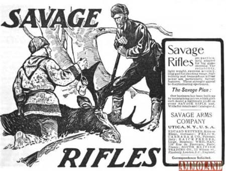 Savage Rifles Advertisement