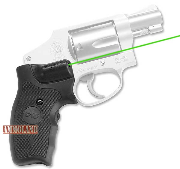 Lg-305G Green Lasergrips For Smith & Wesson J-Frame Round Butt 