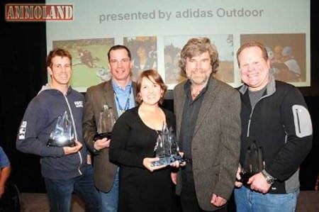 2011 Inspiration Award Winners with famed alpinist and event emcee, Reinhold Messner