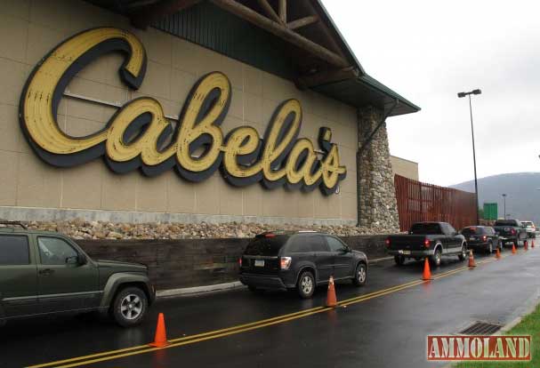 The line for generators at Cabela's in Berks County