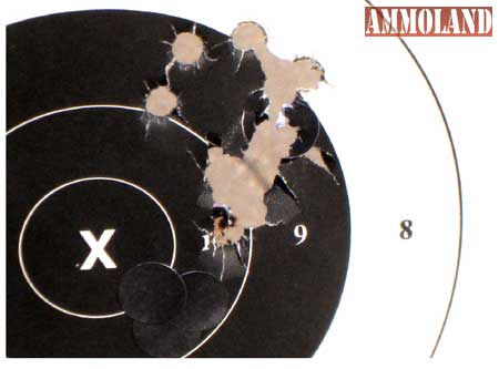 25 yard group 10 shots 300 grain Sierra handload