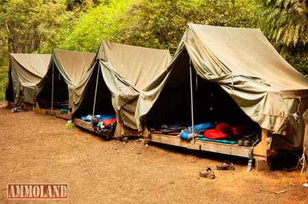 Canvas Boy Scout Tents