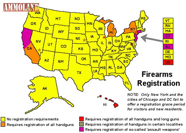 Firearms Registration by State