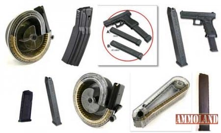 High Capacity Gun Magazines