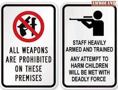 Choose which sign is safer?