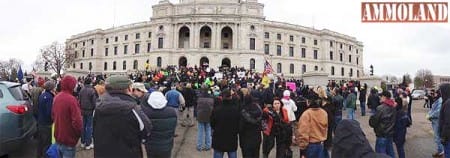 1200 Gun Rights Supporters At The Minnesota State Capitol