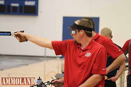 2008 Olympian Brian Beaman put up the top mark at the 2012 Winter Airgun Championships with an impressive score in Men's Air Pistol.