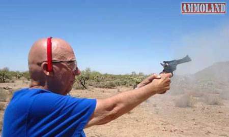 Bob Shell Shooting the Colt Single Action 45 Army Revolver