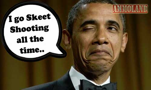 Fake picture of Obama Skeet Shooting