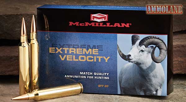 McMillan Extreme Velocity Ammunition